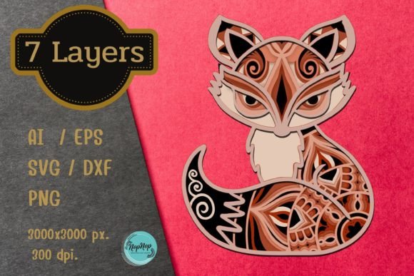 3D Fox SVG: A Versatile and Elegant Design for Creative Projects