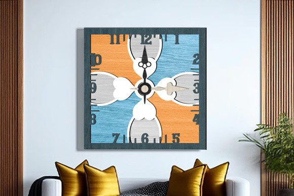 Laser Cut 3D Wall Clock for Wall Decor: A Modern Fusion of Art and Technology