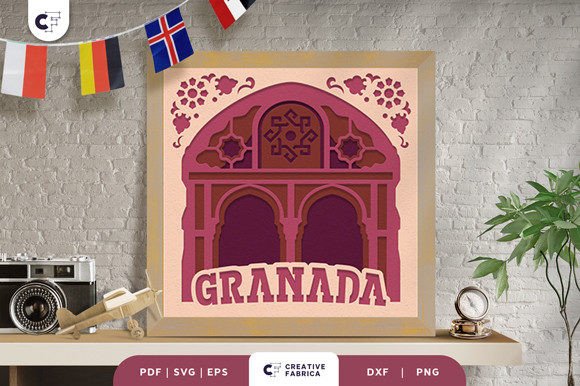 The Alhambra 3D Shadow Box Papercut: A Unique Blend of Art, Culture, and Modern Craftsmanship